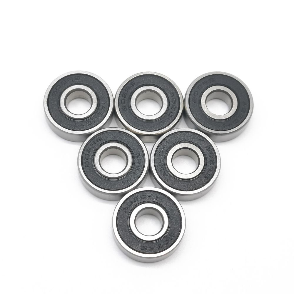 608RS Chrome Steel dubbelgummitätade djupa spårkulslager