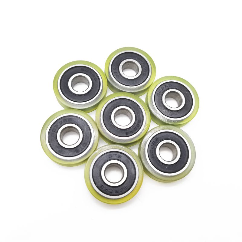 PU60826-7 608ZZ PU COATed Deep Groove Ball Bearings for Motorcyklar